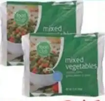 Bravo Supermarkets Food Club mixed vegetables offer