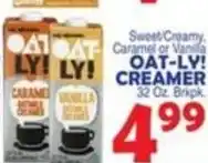 Bravo Supermarkets Oat-ly Creamer offer