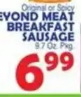 Bravo Supermarkets Beyond Meat breakfast sausage offer