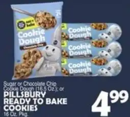 Bravo Supermarkets Pillsbury ready to bake cookies offer