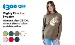 Sam's Club Mighty Fine Icon Sweater offer