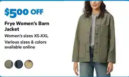 Sam's Club Frye Women's Barn Jacket offer