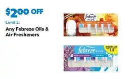 Sam's Club Any Febreze Oils & Air Fresheners offer