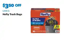 Sam's Club Hefty Trash Bags offer