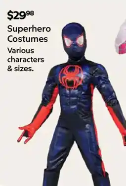 Sam's Club Superhero Costumes offer