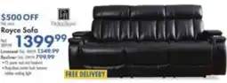 Boscov's Perfect Home Royce Sofa offer