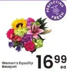 Albertsons Women's Equality Bouquet offer