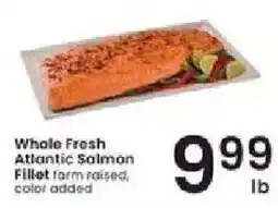Albertsons Whole Fresh Atlantic Salmon offer