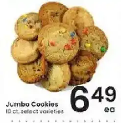 Albertsons Jumbo Cookies offer