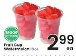 Albertsons Fruit Cup Watermelon offer