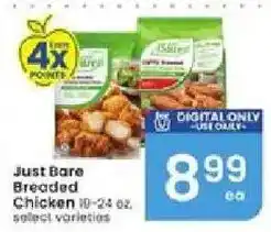Albertsons Just Bare Breaded Chicken offer