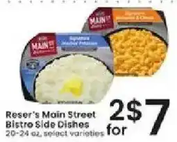 Albertsons Reser's Main Street Bistro Side Dishes offer