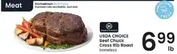 Albertsons Hometown Butchers USDA Choice Beef Chuck Cross Rib Roast boneless offer