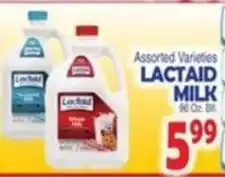 Bravo Supermarkets Lactaid milk offer