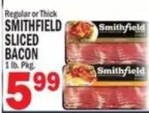 Bravo Supermarkets Smithfield sliced bacon offer
