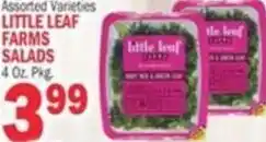 Bravo Supermarkets Little Leaf Farms Salads offer