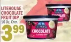 Bravo Supermarkets Litehouse chocolate fruit dip offer