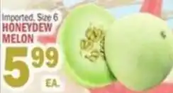 Bravo Supermarkets Honeydew Melon offer
