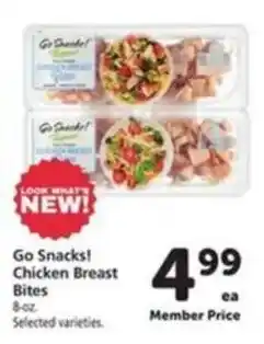 Vons Go Snacks! Chicken Breast Bites offer