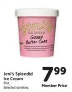 Vons Jeni's Splendid Ice Cream offer