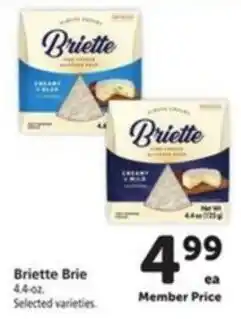 Vons Briette Brie offer