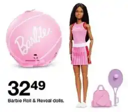 Target Barbie Roll & Reveal dolls offer