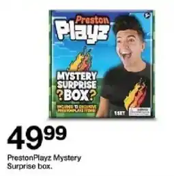 Target PrestonPlayz Mystery Surprise box offer