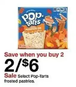 Target Select Pop-Tarts frosted pastries offer