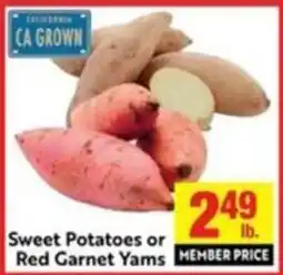Lucky Supermarkets Sweet Potatoes or Red Garnet Yams offer