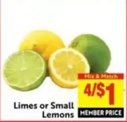 Limes or Small Lemons