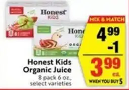 Lucky Supermarkets Honest Kids Organic Juice offer