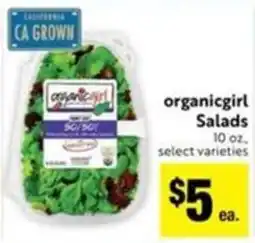 Lucky Supermarkets organicgirl Salads offer