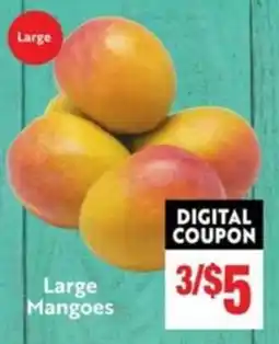 Lucky Supermarkets Large Mangos offer
