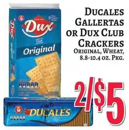 Trade Fair Supermarket Dux Club Original Crackers offer
