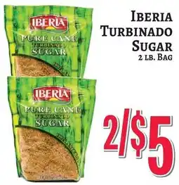 Trade Fair Supermarket Iberia pure cane turbinado sugar offer