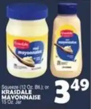 Bravo Supermarkets Krasdale mayonnaise offer