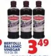 Bravo Supermarkets Bertolli balsamic vinegar offer