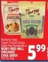 Bravo Supermarkets Bob's Red Mill organic chia seeds offer