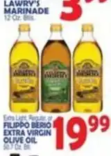 Bravo Supermarkets Filippo Berio Extra Virgin Olive Oil offer