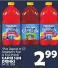 Bravo Supermarkets Capri Sun offer