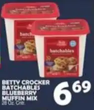 Bravo Supermarkets Betty Crocker Batchables Blueberry Muffin Mix offer