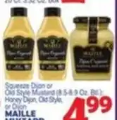 Bravo Supermarkets Maile squeeze dijon or old style mustard offer