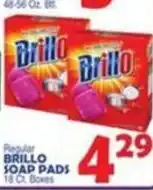 Bravo Supermarkets Regular Brillo Soap Pads offer