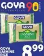 Bravo Supermarkets Goya jasmine rice offer