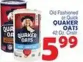 Bravo Supermarkets Quaker oats offer