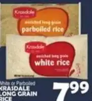 Bravo Supermarkets Krasdale long grain white or parboiled rice offer