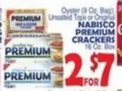 Bravo Supermarkets Nabisco premium crackers offer