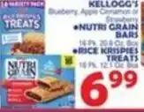 Bravo Supermarkets Kellogg's nutri grain bars offer