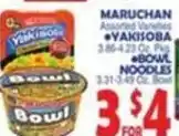 Bravo Supermarkets Yakimono Ramen Noodles Bowl offer