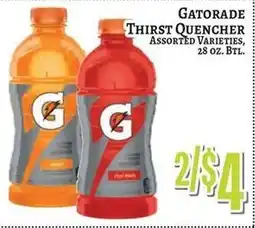 Trade Fair Supermarket Gatorade Thirst Quencher offer